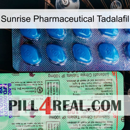 Sunrise Pharmaceutical Tadalafil new02